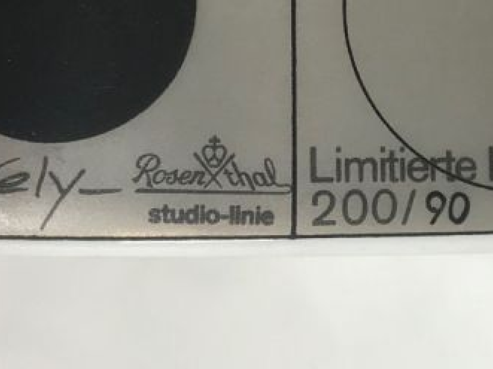 Vasi Vasarely Rosenthal Studio Line - edizione limitata 5