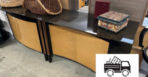 Credenza Laccata Vintage di Saporiti, ca. Anni 80