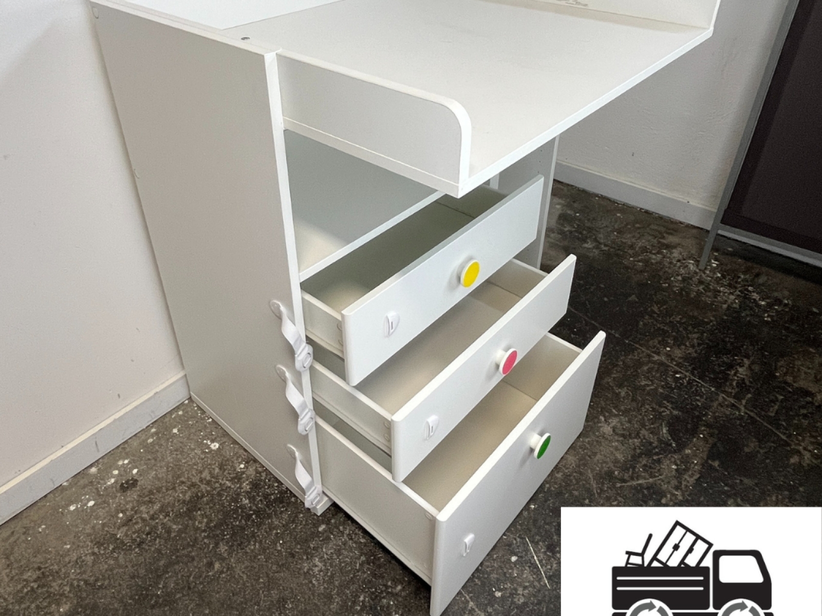 Fasciatoio IKEA SMÅSTAD a 3 Cassetti – Come Nuovo! 3