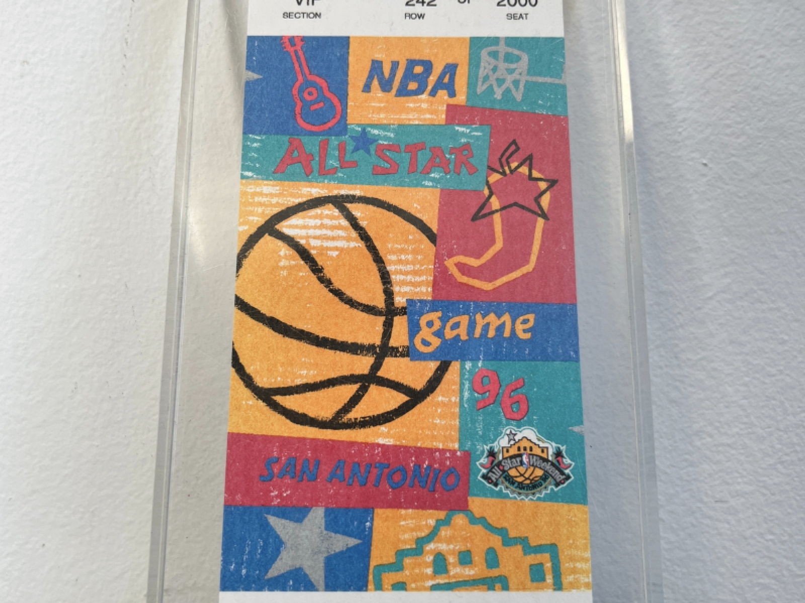 Biglietto delle NBA All-Star Game 1996  2