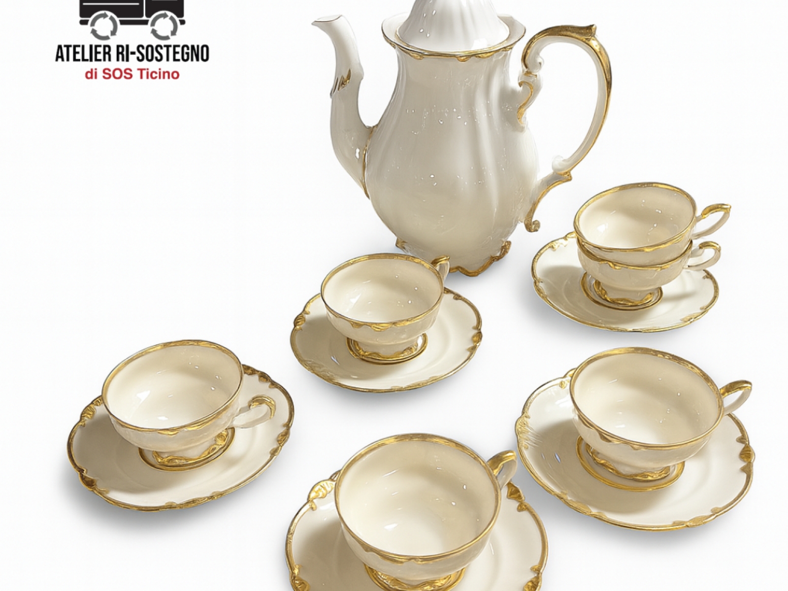 Servizio da the Seltmann Weiden Bavaria 2