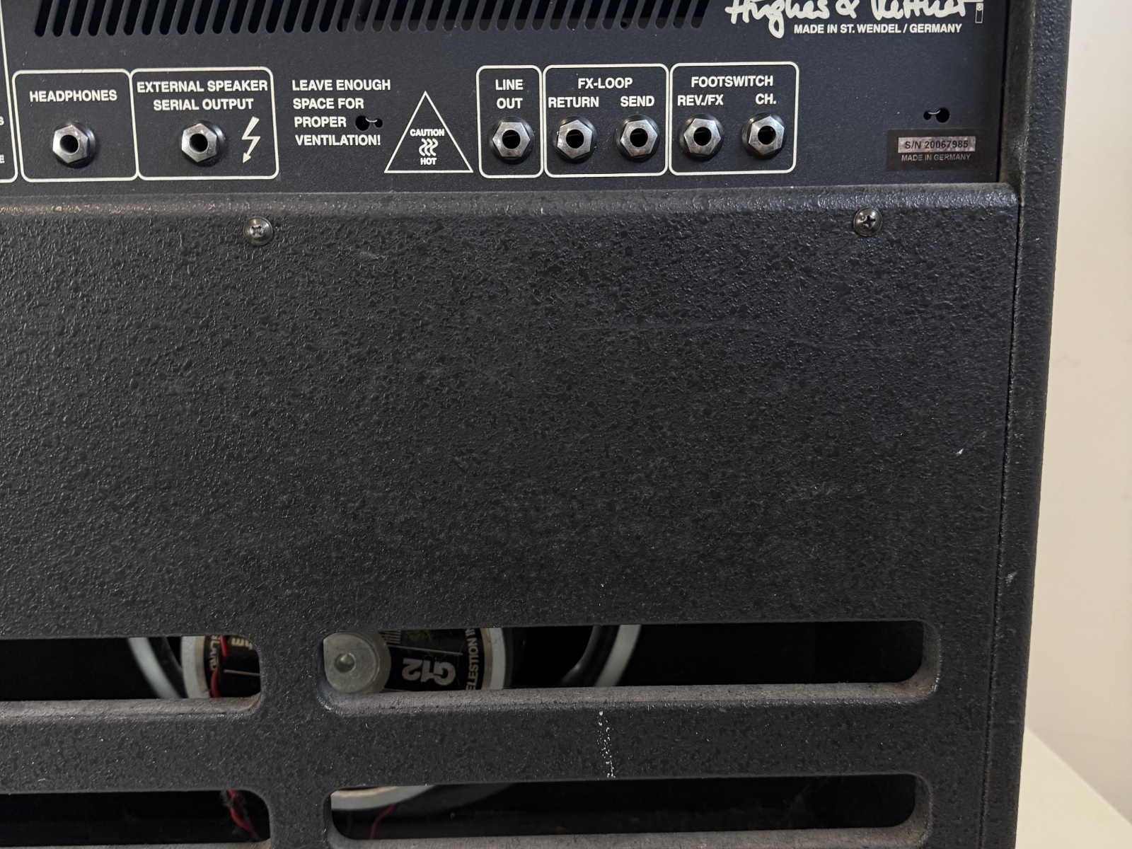 Hughes & Kettner Attax Series Tour Reverb 3