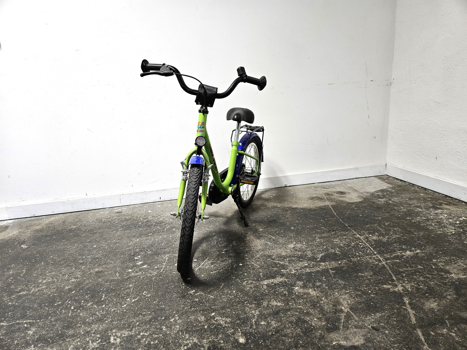 Bicicletta Bambino/a 18 pollici – Colore Verde/Blu 3