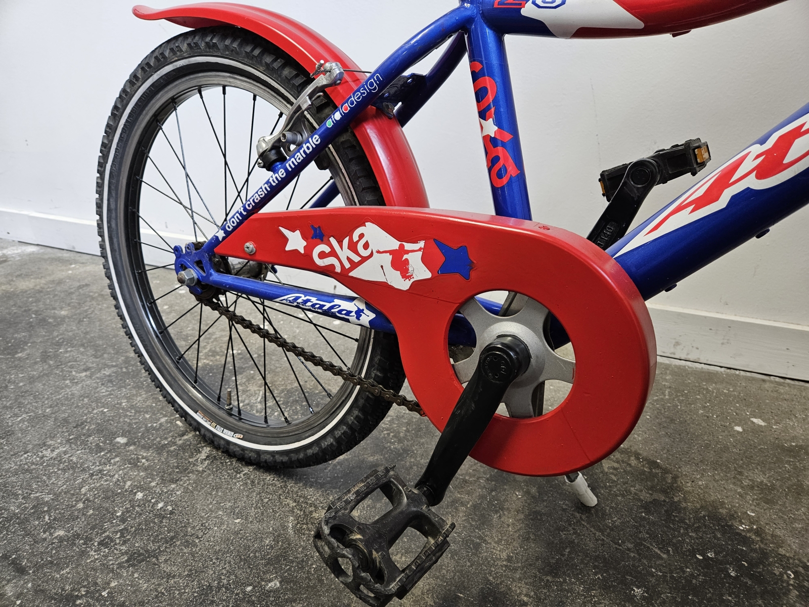 Bicicletta Atala Skate 20'' – Modello Sportivo Rosso/Blu 4