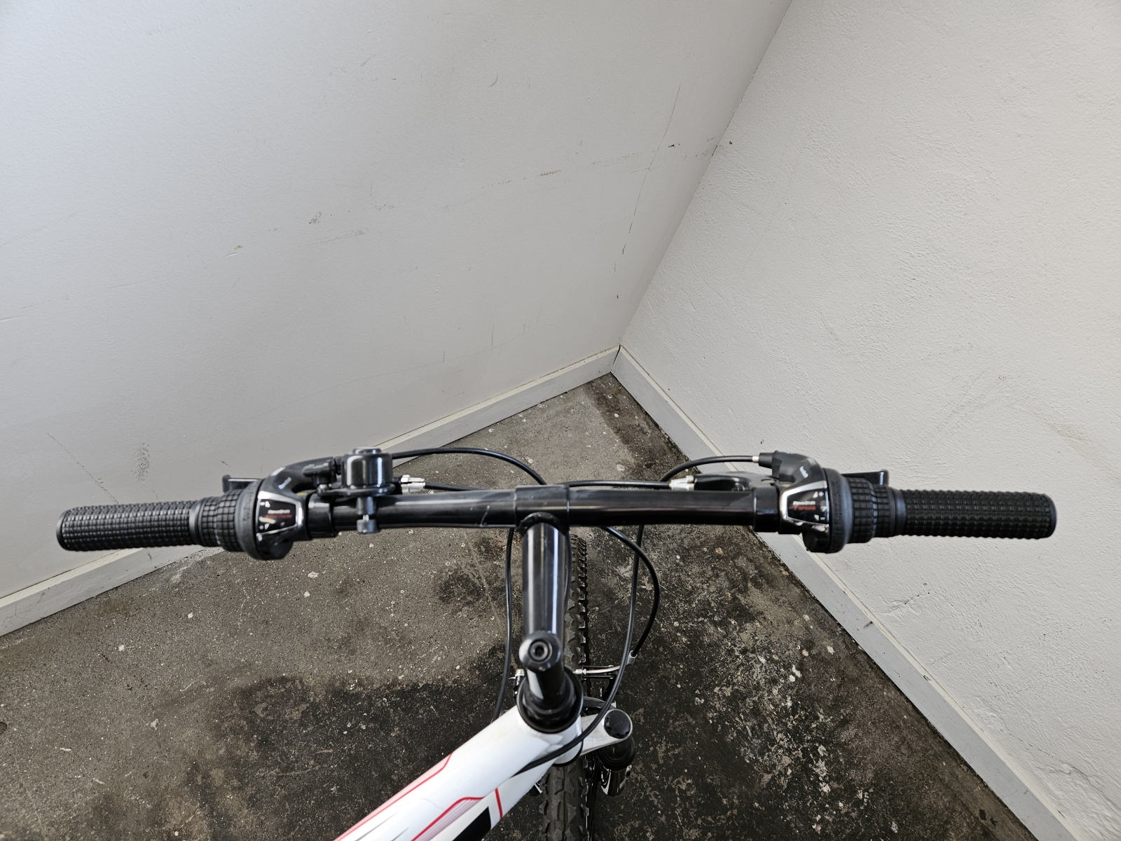 Bicicletta MTB Leopard Star Cat - Bianco/Rosso - Ammortizzata 6