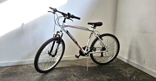 Bicicletta MTB Leopard Star Cat - Bianco/Rosso - Ammortizzata