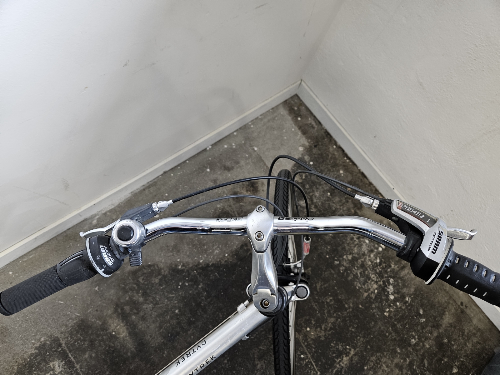 Bicicletta Trekking/City Wheeler - Argento 5