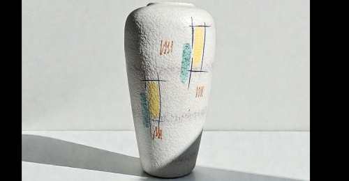 Vaso vintage della Germania Ovest prodotta da Scheurich