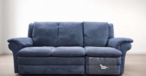 Divano Natuzzi 3 posti con poggia piedi elettrico