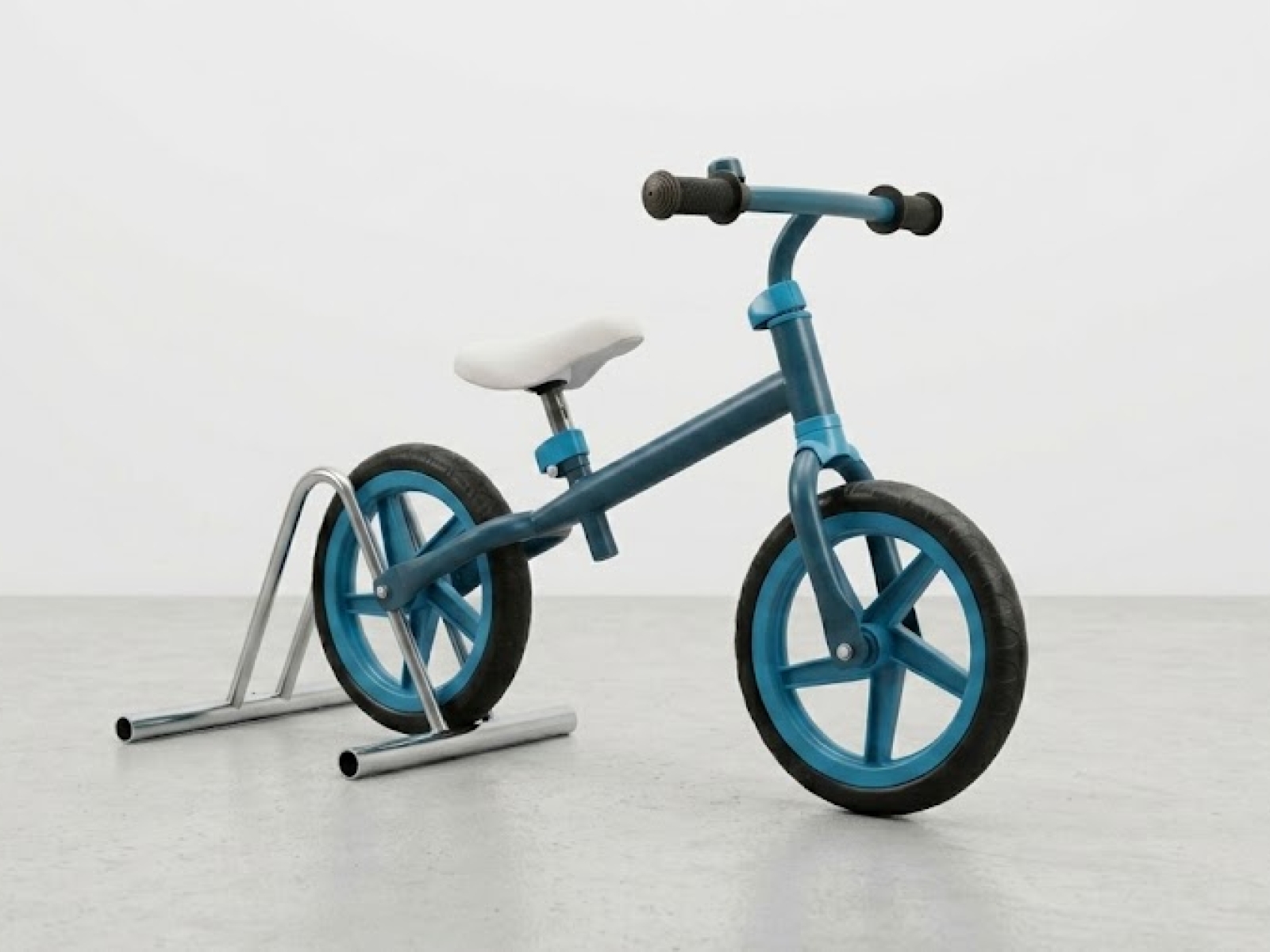 Balance Bike per Bambini – Bicicletta Senza Pedali (Blu/Azzurro) (nr.7) 2