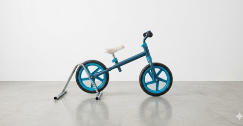 Balance Bike per Bambini &ndash; Bicicletta Senza Pedali (Blu/Azzurro) (nr.7)