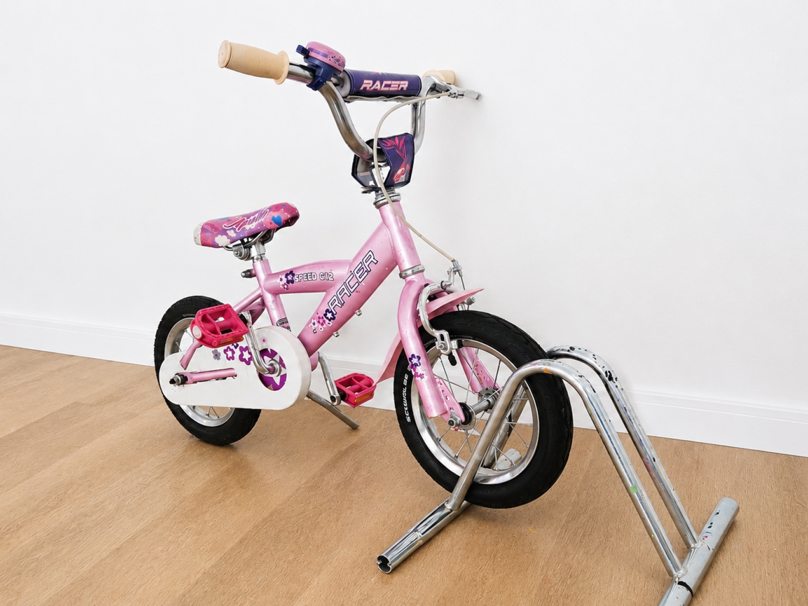 Bicicletta bambina 12” Racer Apollo rosa (nr. 38) 3