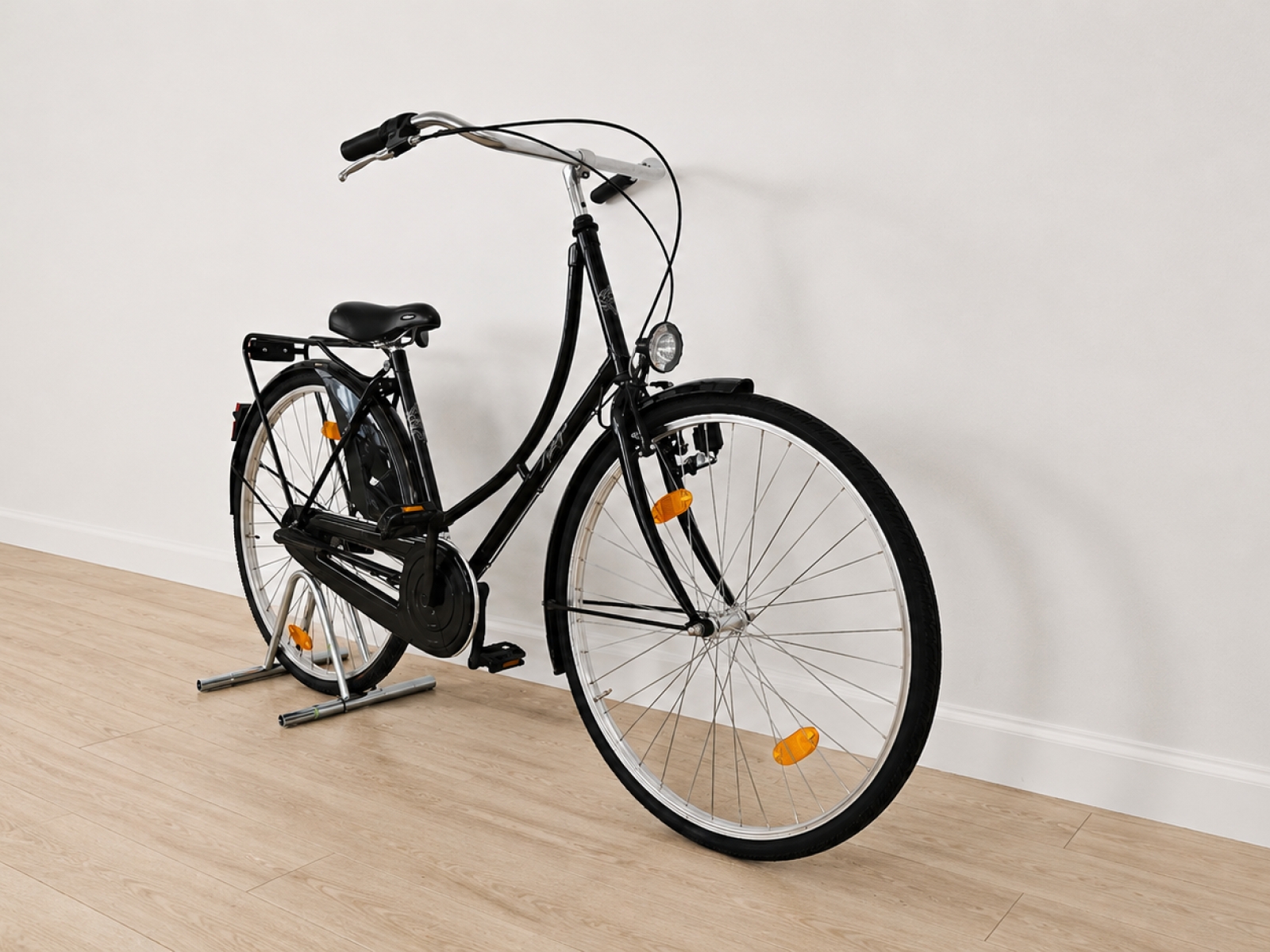Bicicletta da città olandese nera (nr. 2) 3