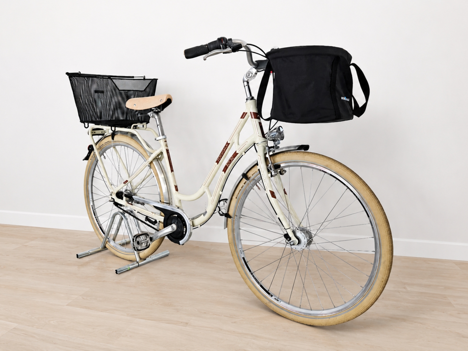 Bicicletta da città vintage con accessori (nr. 60) 3