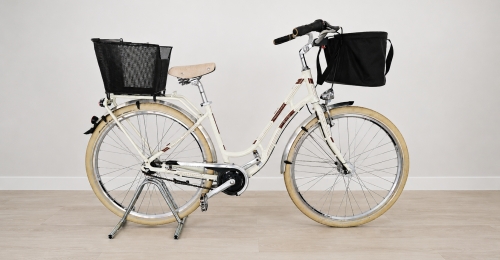Bicicletta da citt&agrave; vintage con accessori (nr. 60)