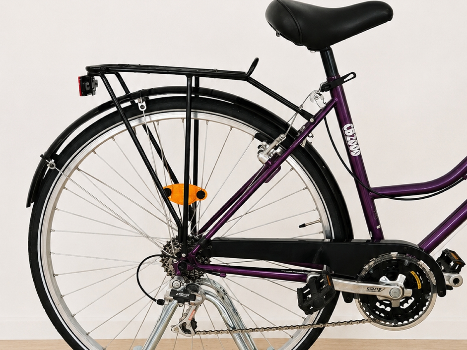 Bicicletta da città donna viola – 28