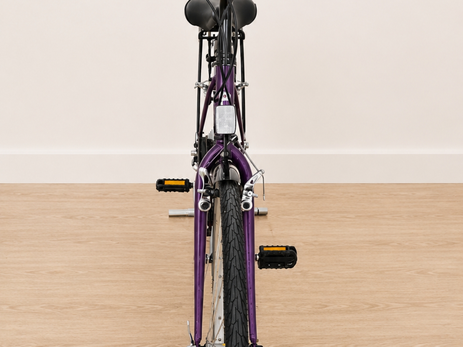 Bicicletta da città donna viola – 28