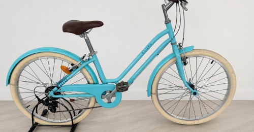 Bicicletta da citt&agrave; Elops 500 &ndash; 26" Azzurro Tiffany (nr. 25)