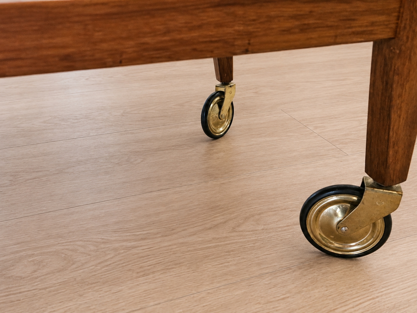 Carrello da tè/bar vintage in teak – Design Mid-Century  4