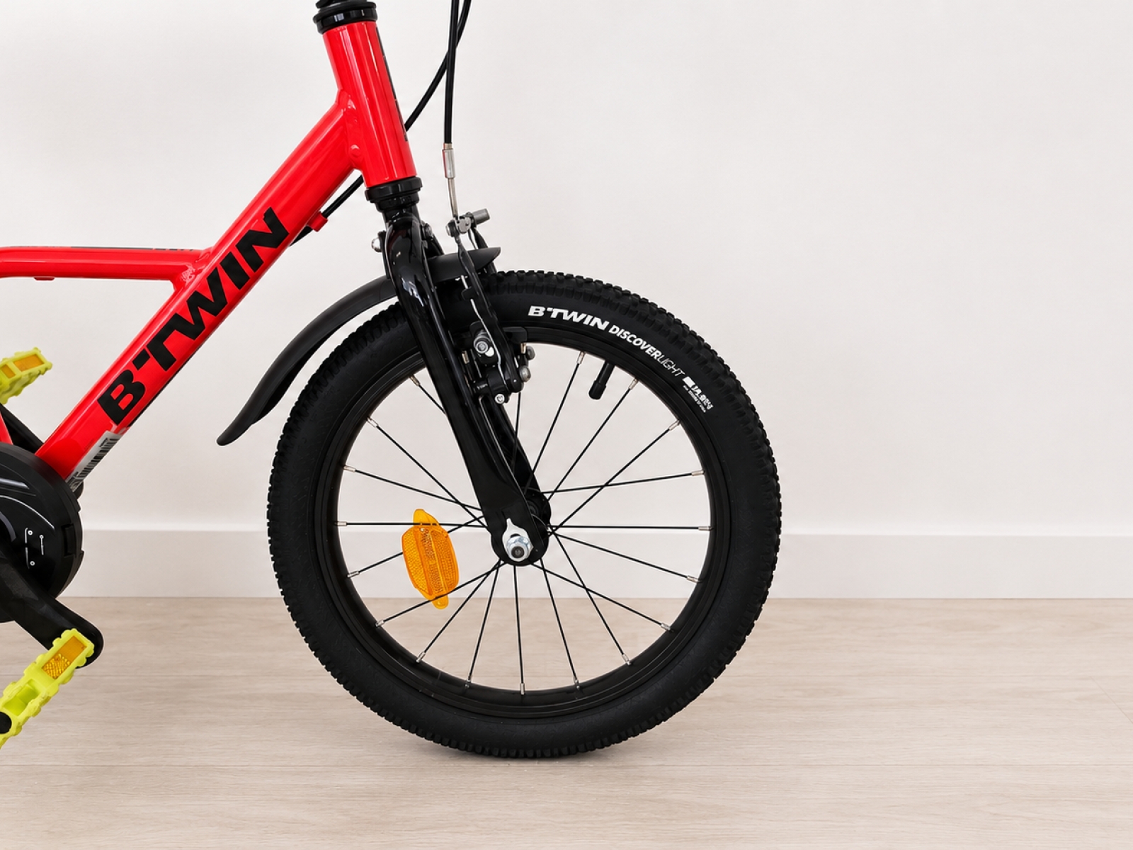 Bicicletta bambino B’TWIN rossa – ottime condizioni (nr. 7) 5