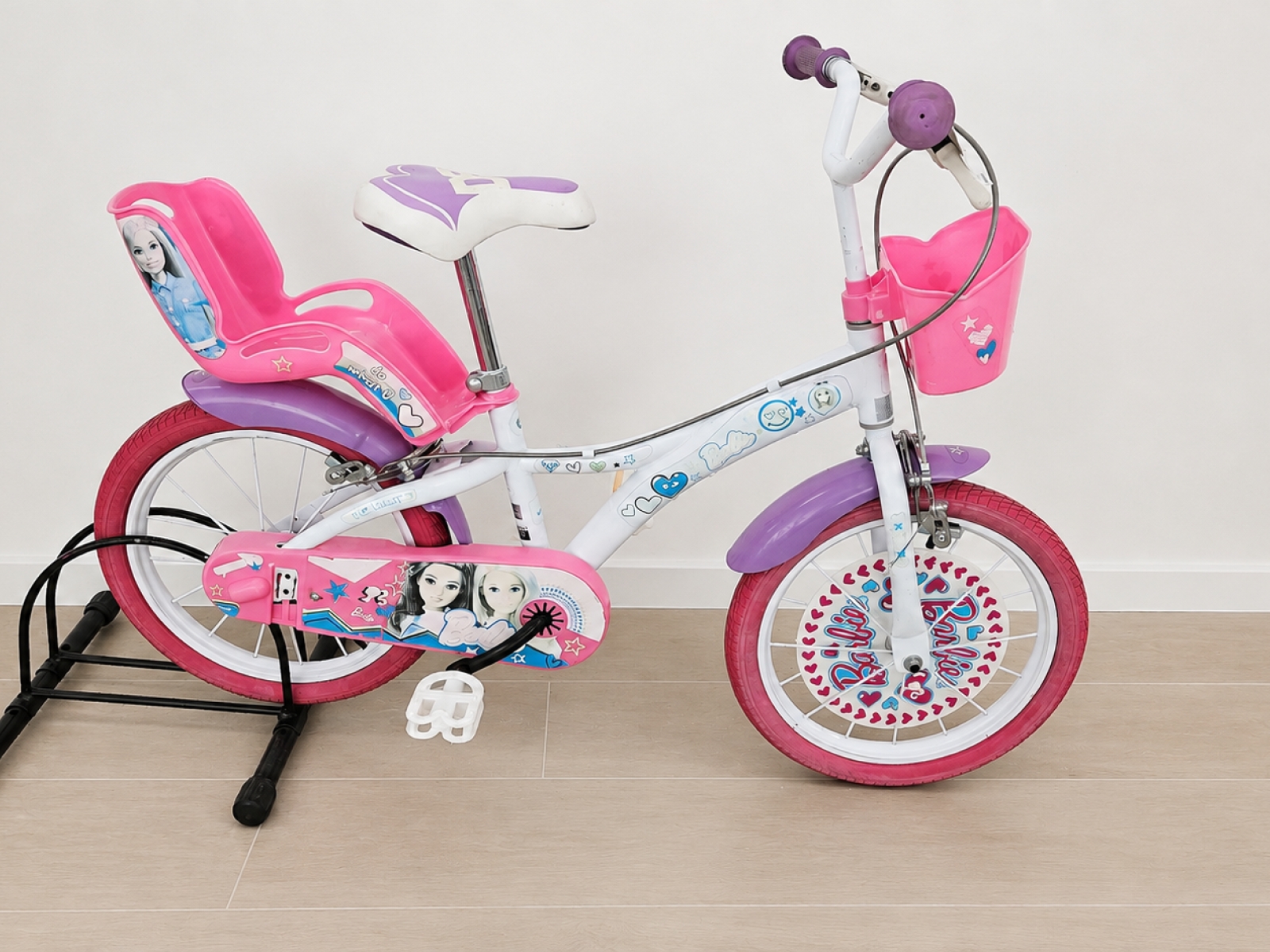 Bicicletta Barbie da bambina – rosa e viola (nr. 11) 2
