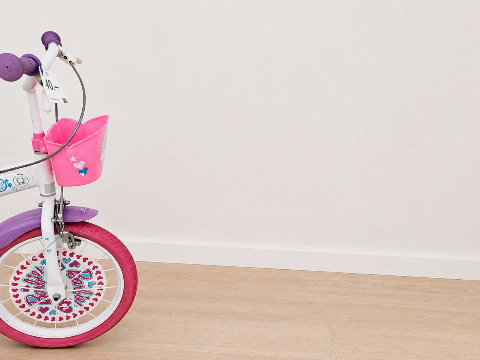 Bicicletta Barbie da bambina – rosa e viola (nr. 11) 5