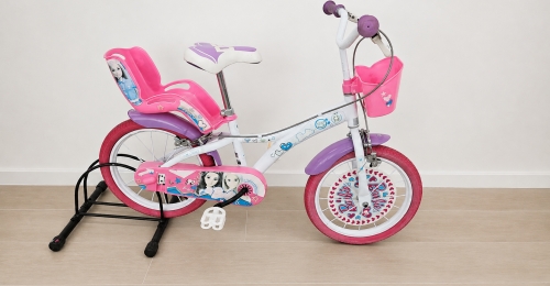 Bicicletta Barbie da bambina &ndash; rosa e viola (nr. 11)
