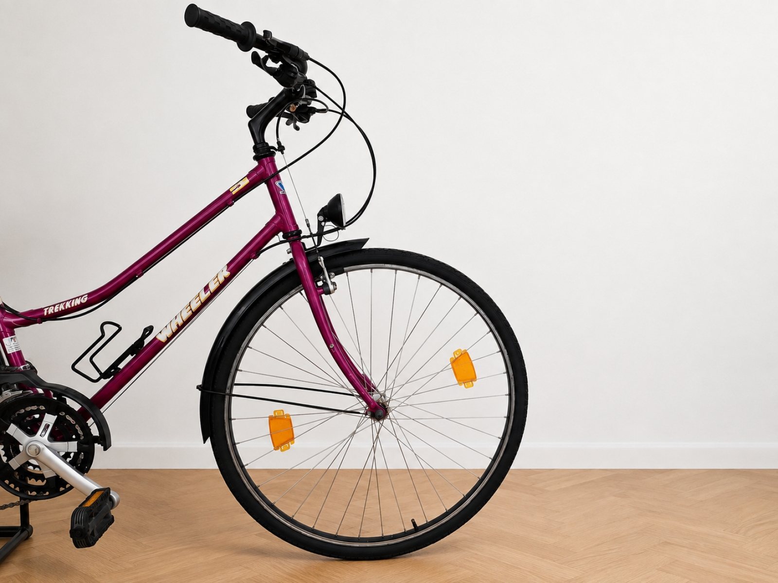 Bicicletta trekking WHEELER – telaio magenta (Nr. 59) 4