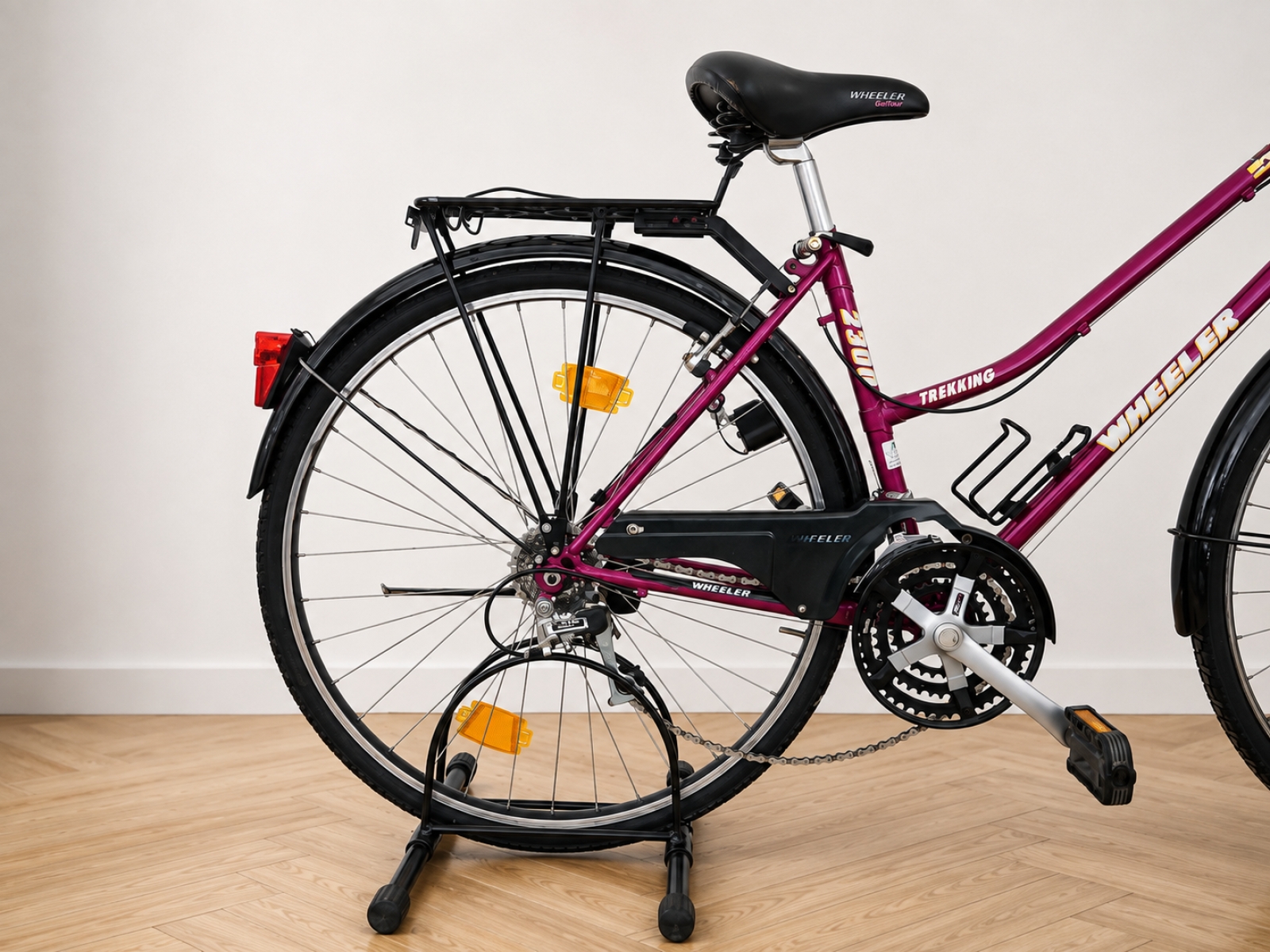 Bicicletta trekking WHEELER – telaio magenta (Nr. 59) 5