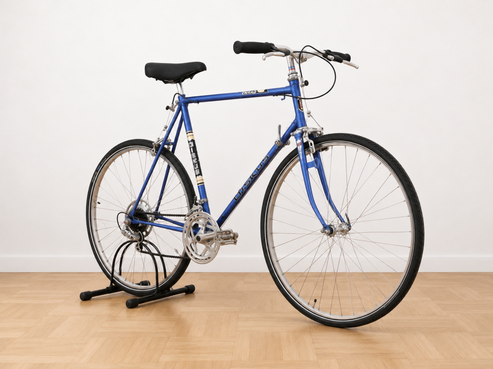 Bicicletta da città/trekking – telaio blu dal design classico (Nr. 52) 3