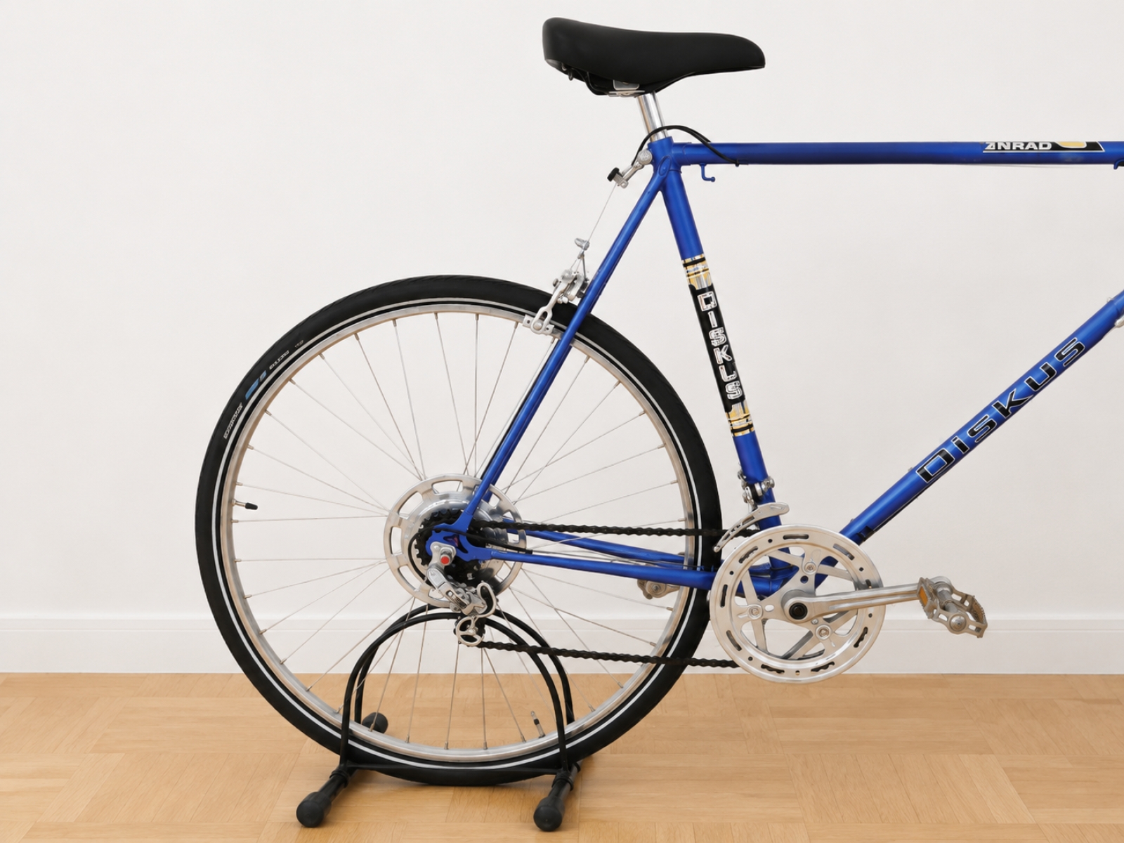 Bicicletta da città/trekking – telaio blu dal design classico (Nr. 52) 5