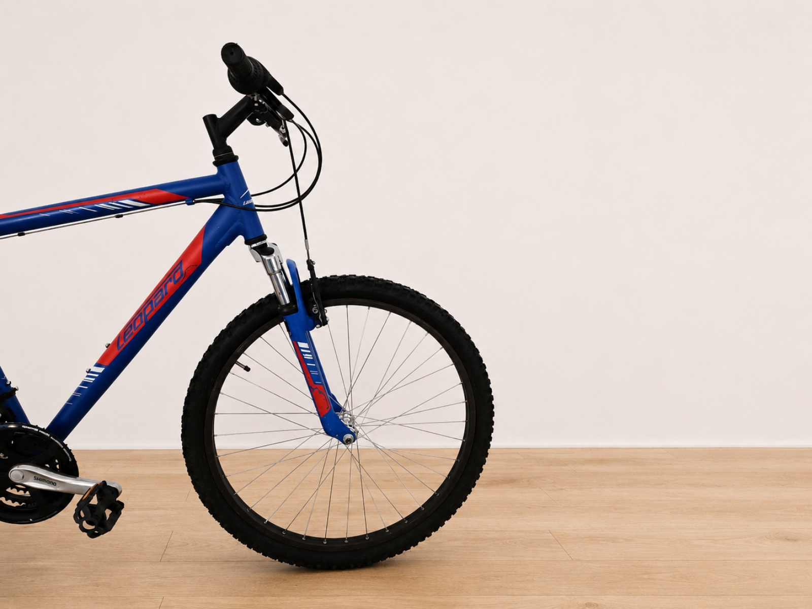Mountain bike Leopard Star Cat – blu e rossa (Nr. 21) 4