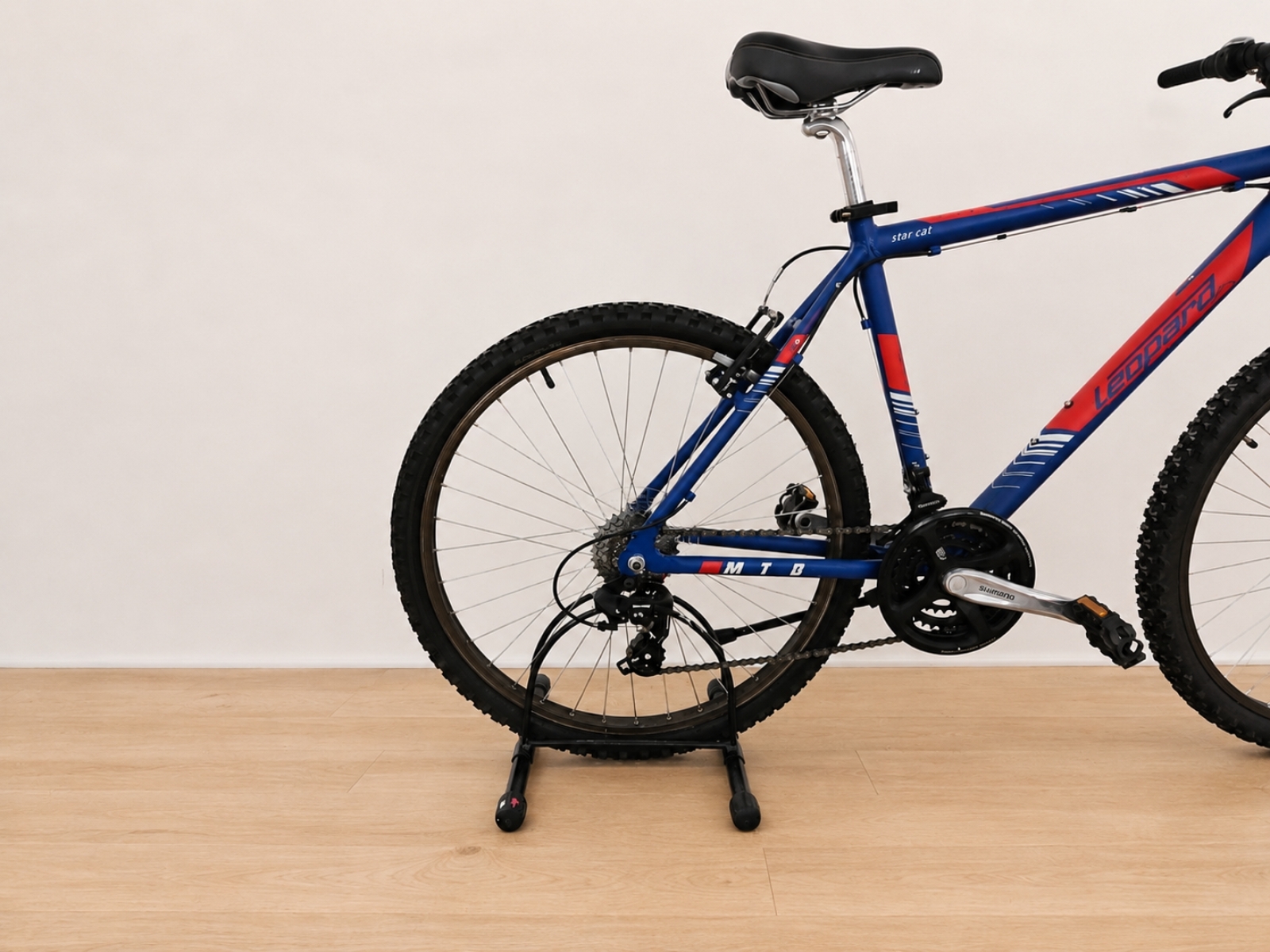 Mountain bike Leopard Star Cat – blu e rossa (Nr. 21) 5