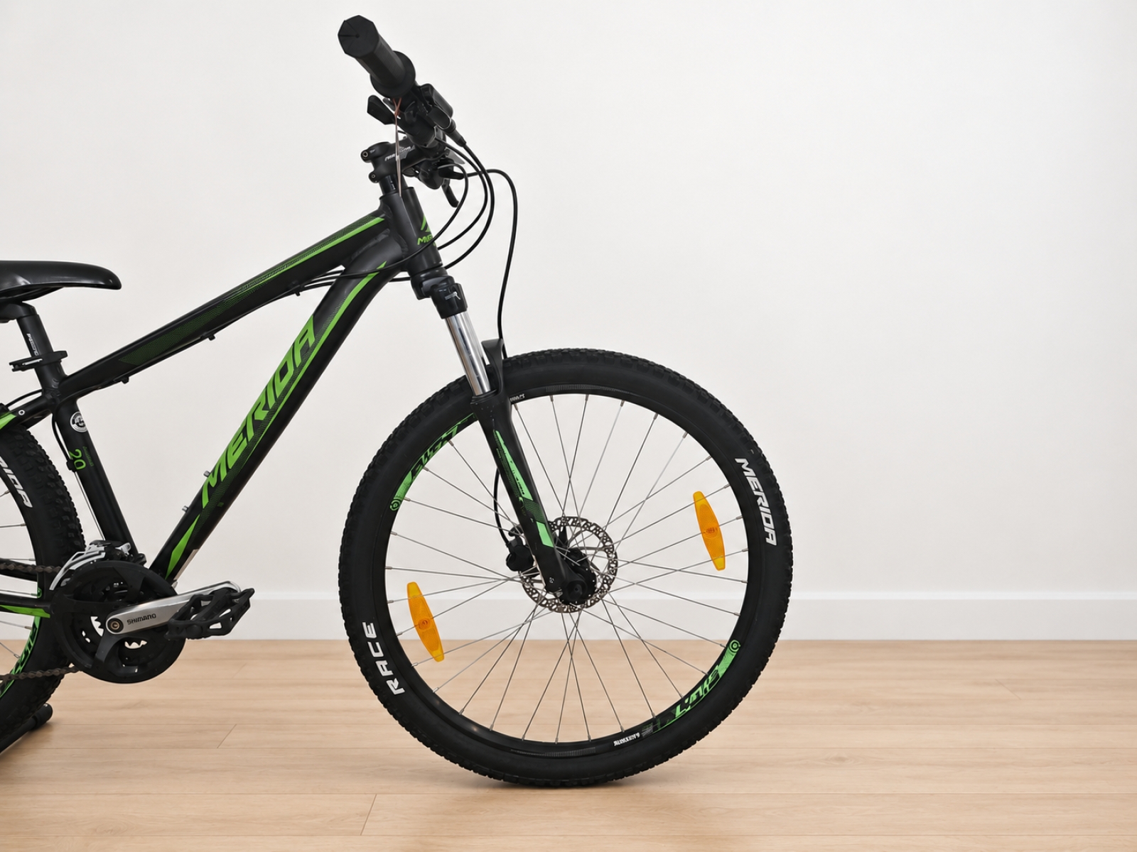 Mountain bike Merida nera e verde (Nr. 19) 4