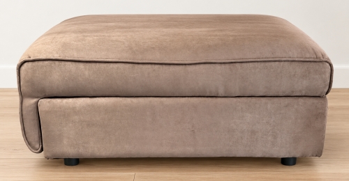 Pouf contenitore Chateau d&rsquo;Ax color tortora