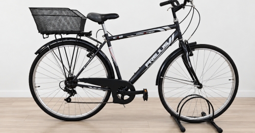 Bicicletta da citt&agrave; FREJUS con cestino (Nr. 50)