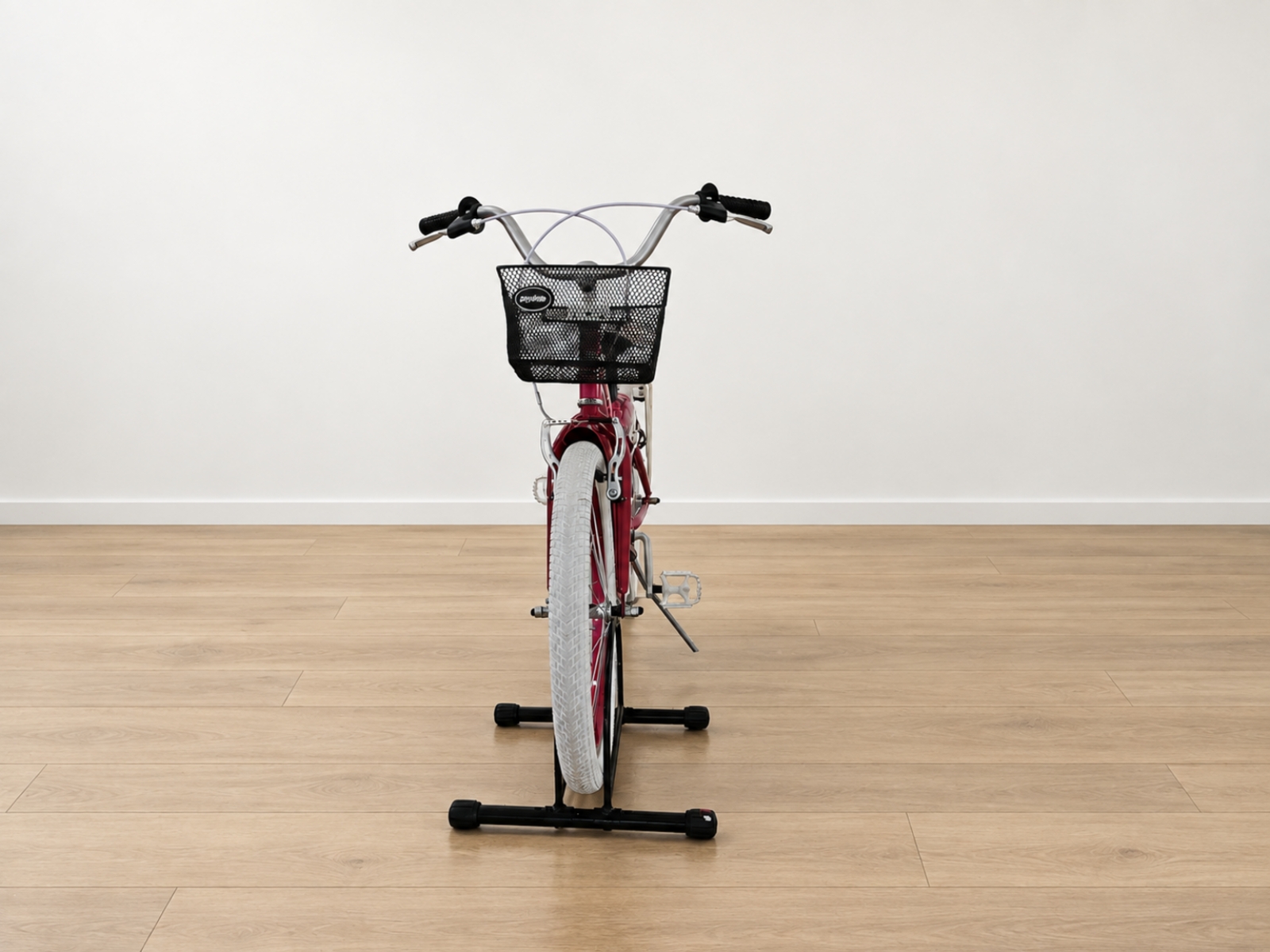 Bicicletta rosa con cestino e portapacchi (Nr. 49) 6