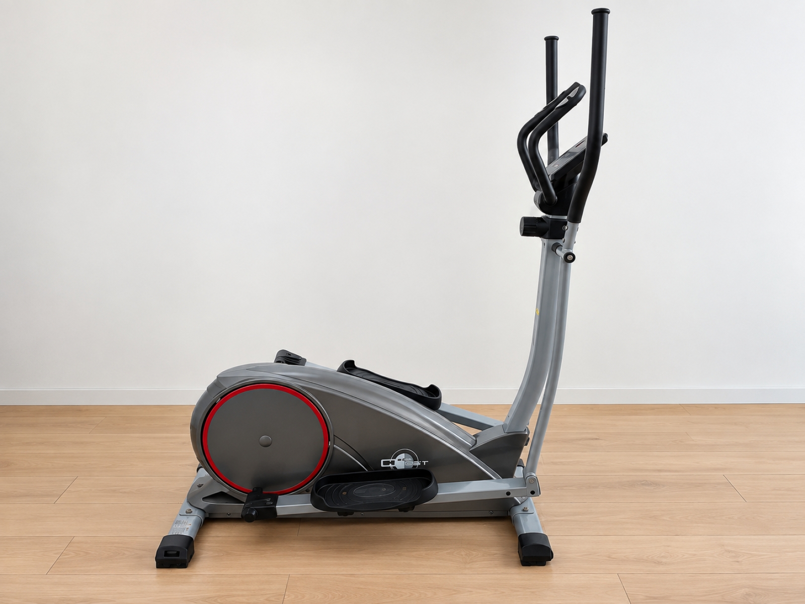 Ellittica Crosstrainer con display – grigio e nero 4