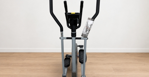 Ellittica Crosstrainer con display &ndash; grigio e nero