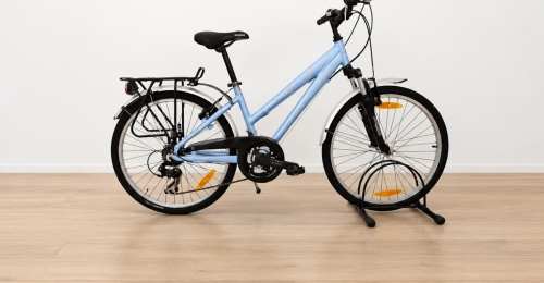 Bicicletta da citt&agrave; azzurra (Nr. 30)