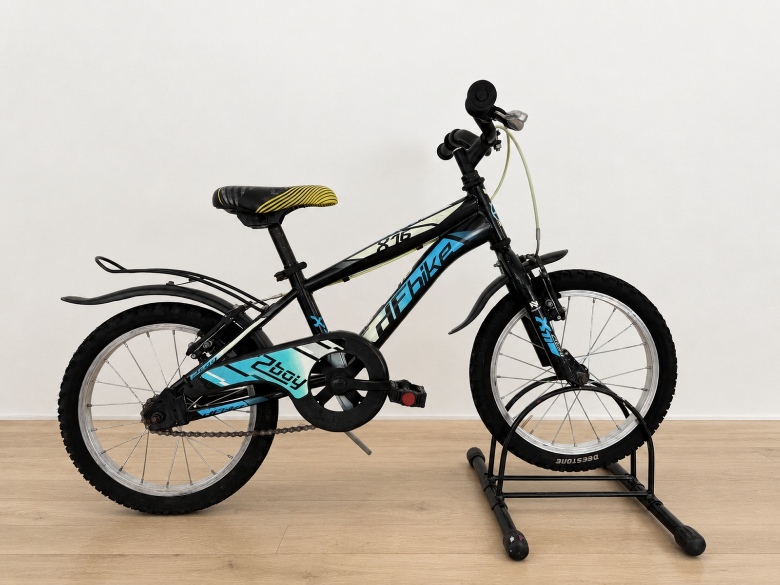 Bicicletta junior nera e azzurra (Nr. 4) 2