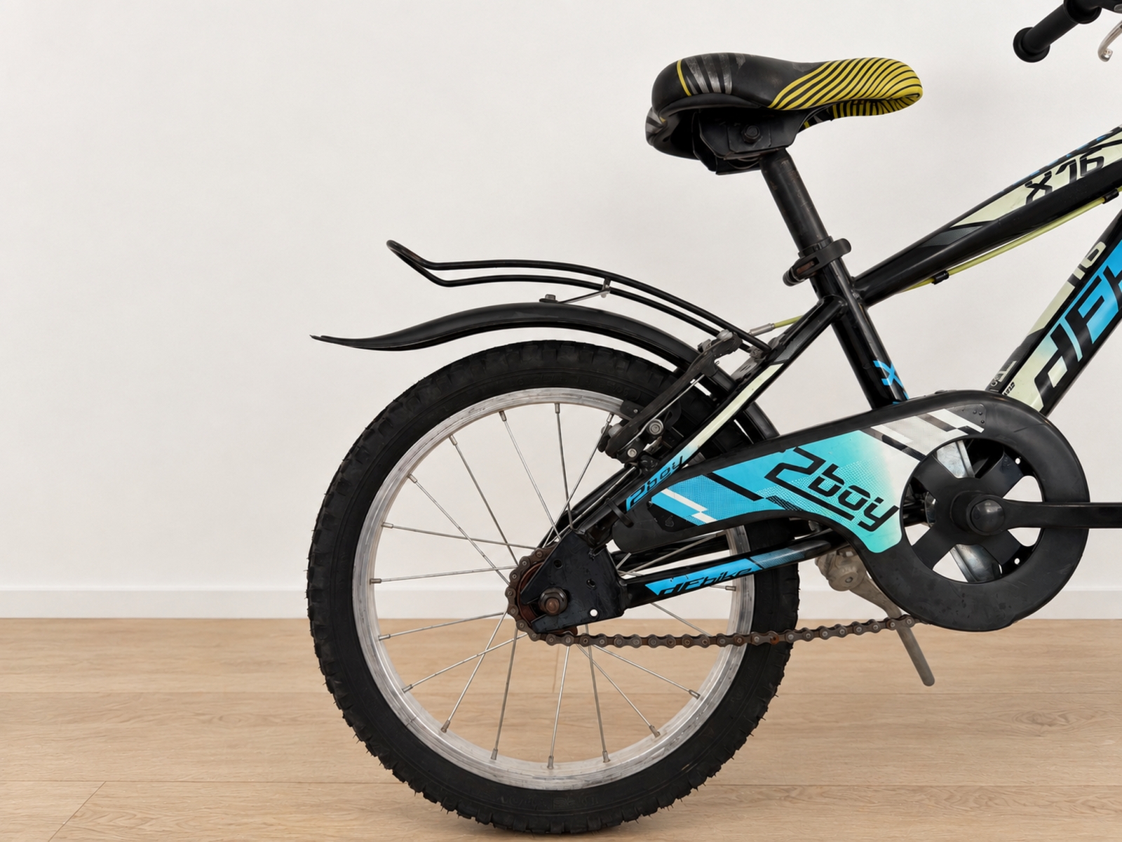 Bicicletta junior nera e azzurra (Nr. 4) 5