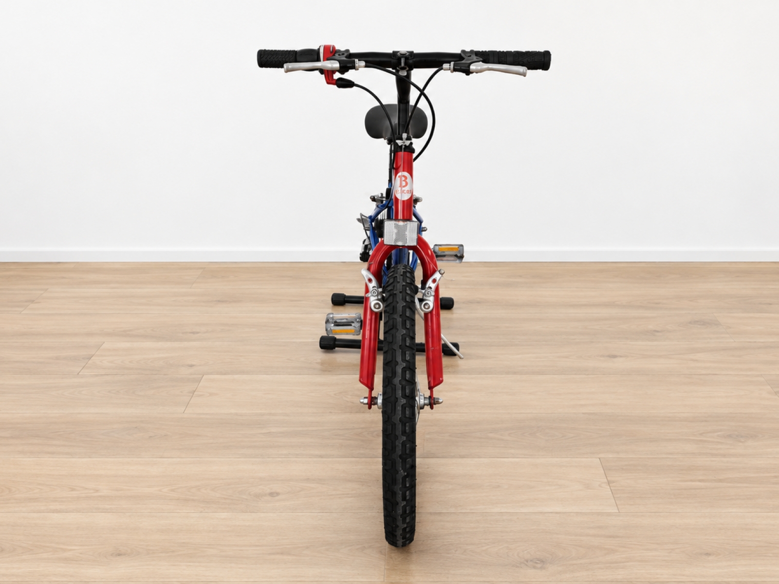Bicicletta BELVELO blu e rossa (Nr. 55) 6