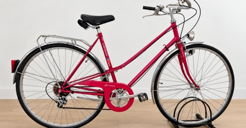 Bicicletta da citt&agrave; Coronado rosa (Nr. 15)