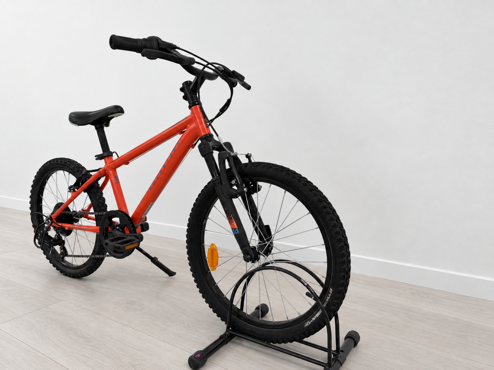 Mountain bike bambino Rockrider 20″ arancione (Nr. 32) 3