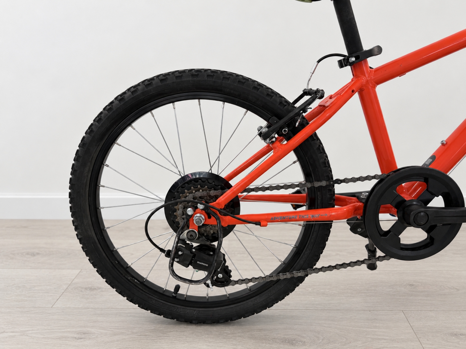 Mountain bike bambino Rockrider 20″ arancione (Nr. 32) 5