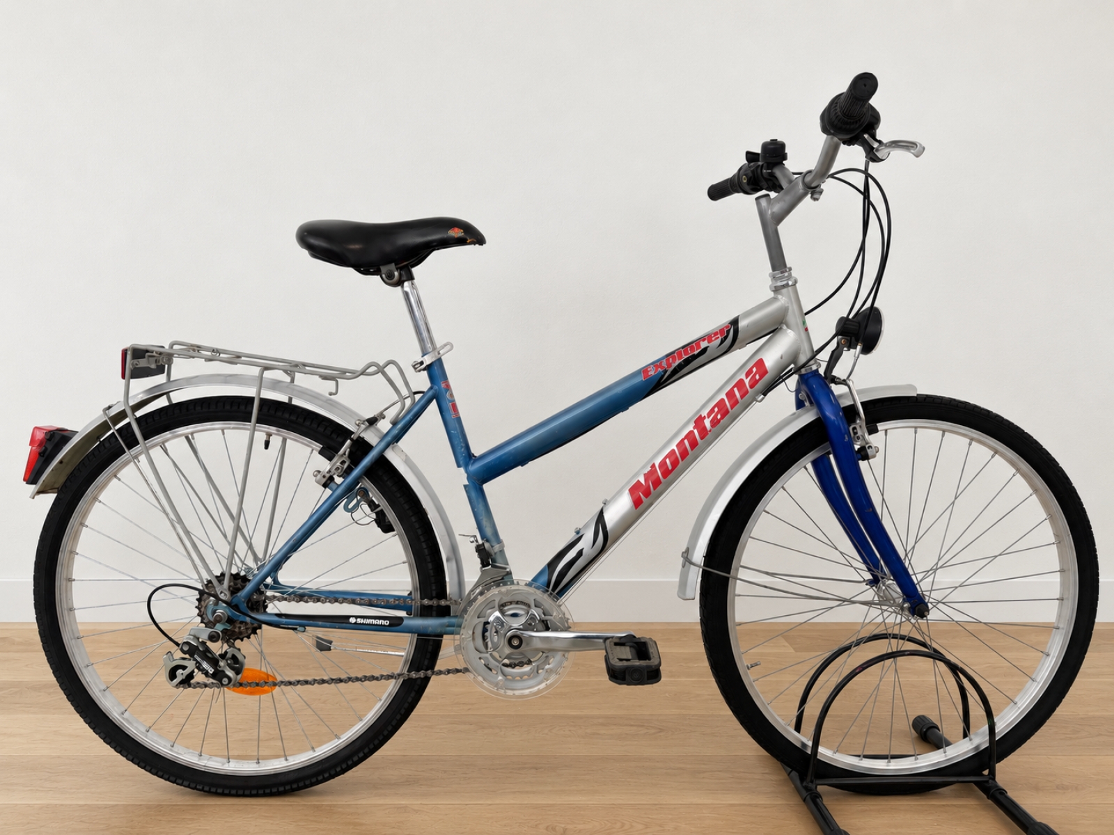 Bicicletta da città Montana Explorer blu e argento (Nr. 30) 2