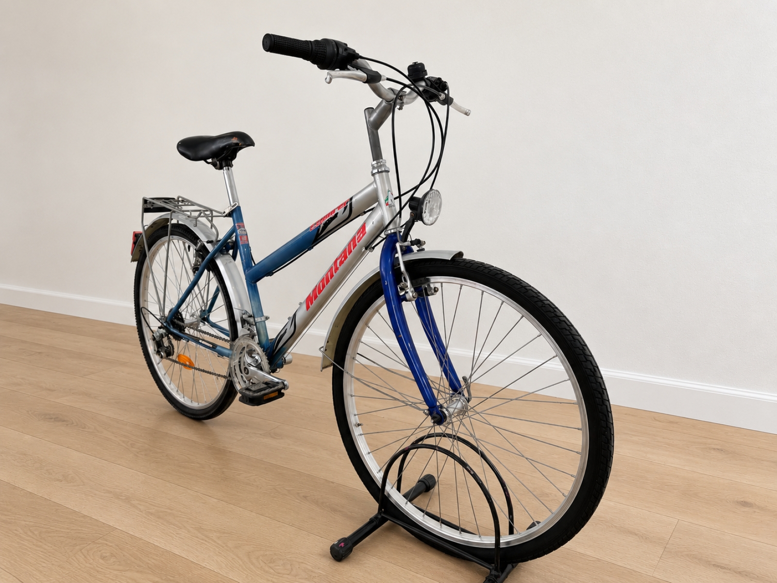 Bicicletta da città Montana Explorer blu e argento (Nr. 30) 3