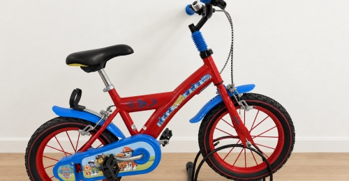 Bicicletta bambino PAW Patrol rossa e blu (Nr. 31)