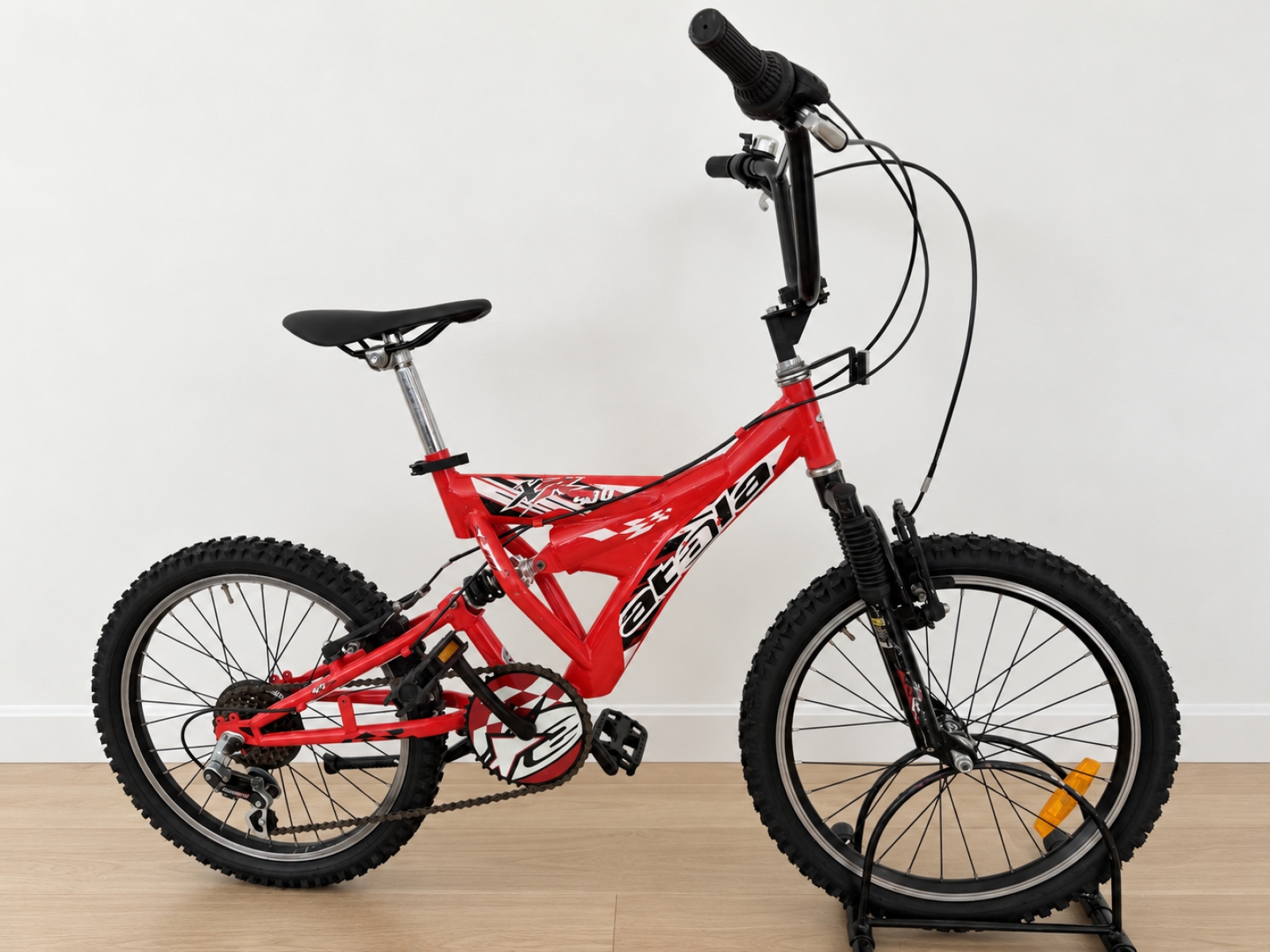 Bicicletta bambino Atala rossa con sospensioni (Nr. 17) 2